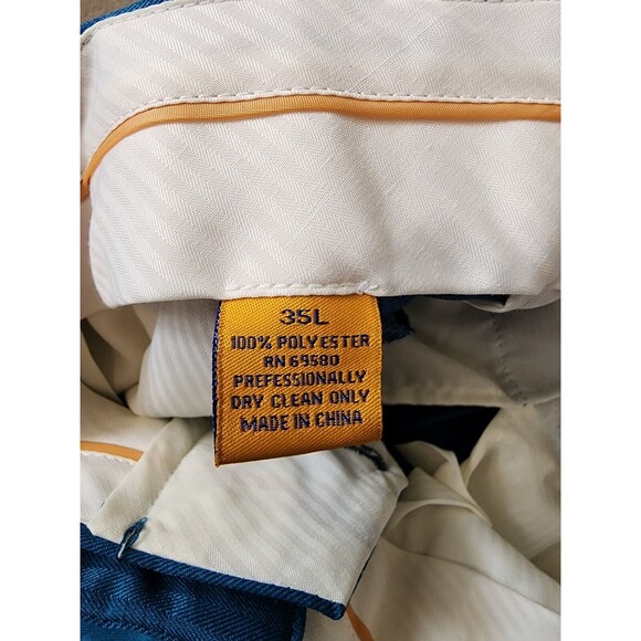 Ferera Teal Green 3 Piece Suit Mens Size 42L NEW Dapper Gentleman - Picture 12 of 16